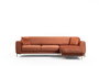Atelier Del Sofa Sofá-Cama de Esquina Color Canela